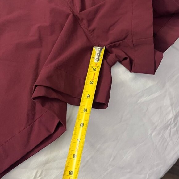 NWT Alder Apparel Take A Hike Shorts 3.0 Burgundy 6X (32/34) - Picture 4 of 8